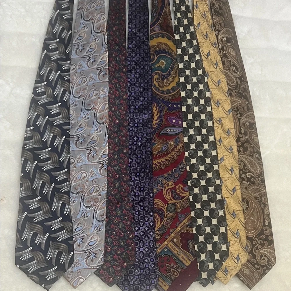 Elegant bundle of 8 Patterned SILYTies Collection